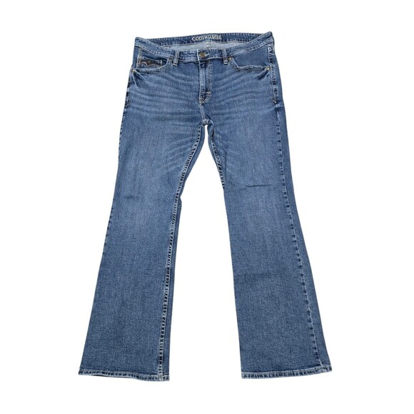 Cody James Mens Jeans Size 40x34 Relaxed Fit Boot Cut Western Denim Stretch - Picture 1 of 12